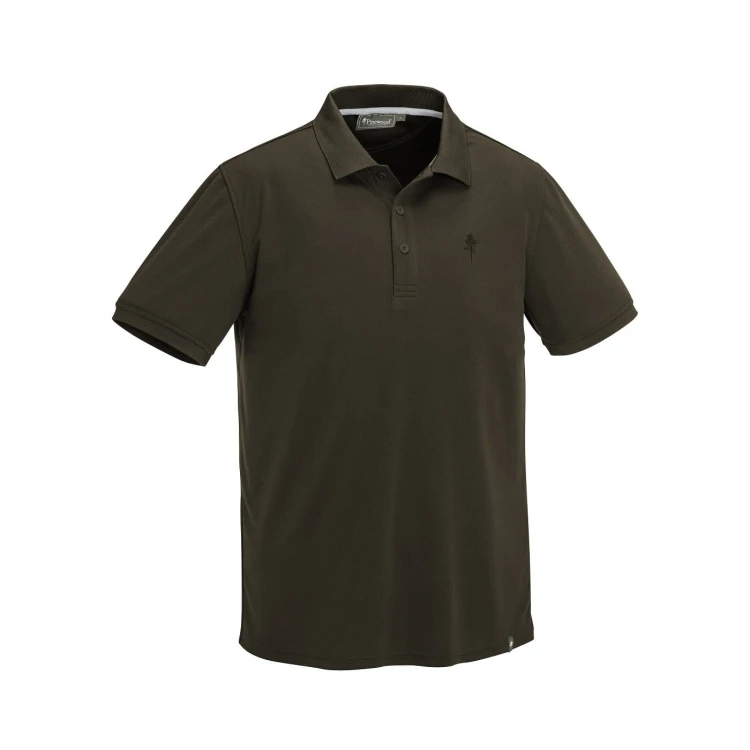 Koszulka Pinewood Polo Ramsey Coolmax 9458 BROWN L – widok z przodu