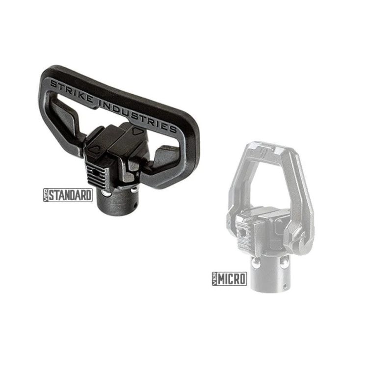 Strike Industries – wymiary 40×14×30 mm uchwytu zawieszenia QD