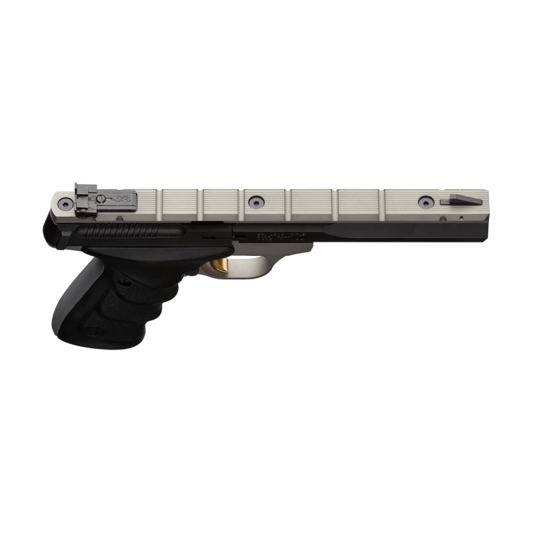 Browning Buck Mark .22LR – detal wykończenia i powierzchni Gray