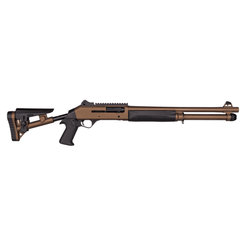Strzelba Aksa S4 Tactical Brąz 12/76