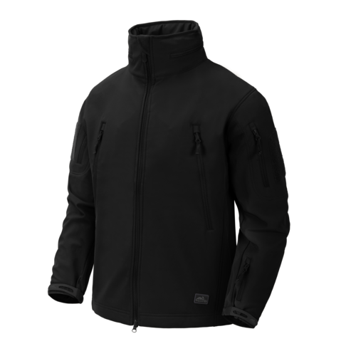 Kurtka Helikon Softshell Gunfughter czarna 2XL