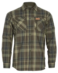 Koszula Lappland Flannel 5487 Green Brown XL
