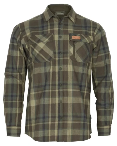 Koszula Lappland Flannel 5487 Green Brown XL