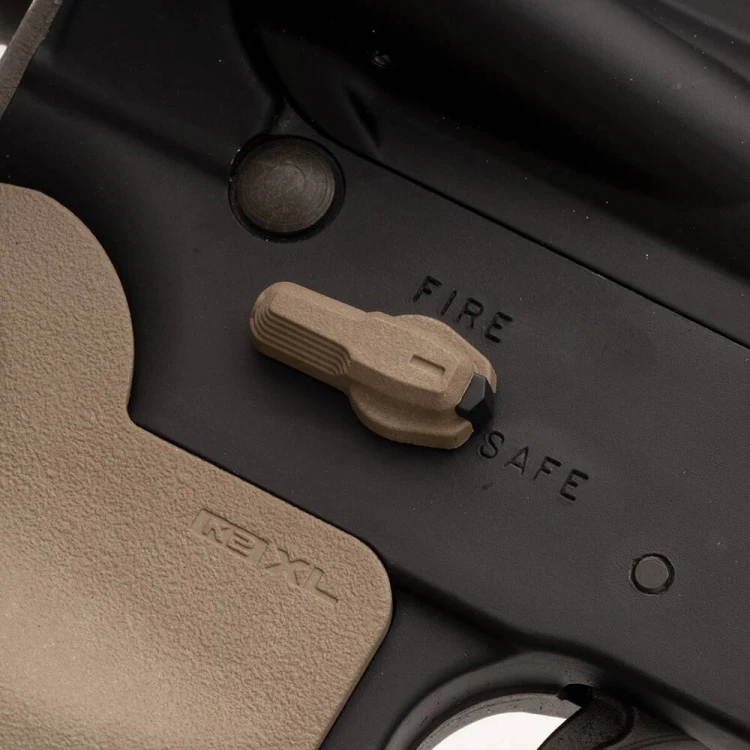 Selektor ognia obustronny ESK AR Magpul FDE