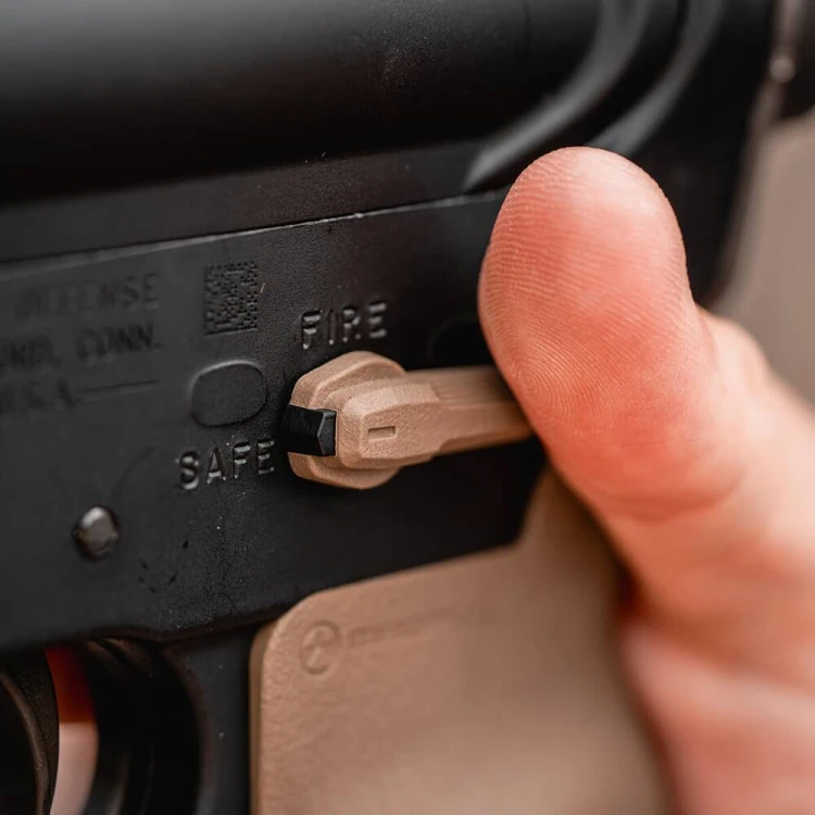 Selektor ognia obustronny ESK AR Magpul FDE