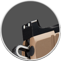 Pistolet Kimber Desert Warrior TFS NS 45ACP