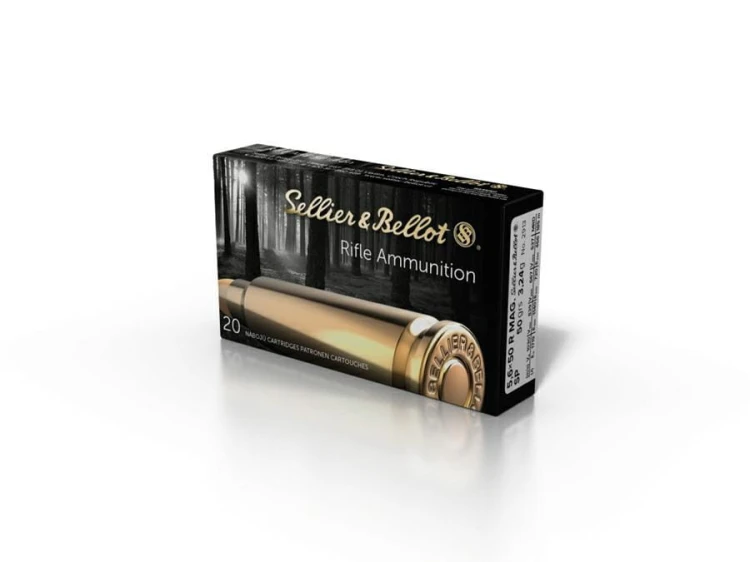 Amunicja 5,6x50R Magnum S&amp;B SP 3,24g/50gr