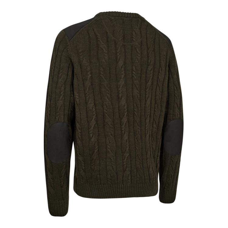 Sweter Deerhunter 8342 Randall O-neck zielony M