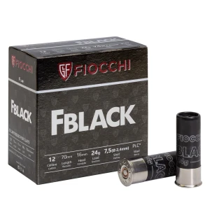 Amunicja 12/70 Fiocchi F Black Trap 24G 7,5