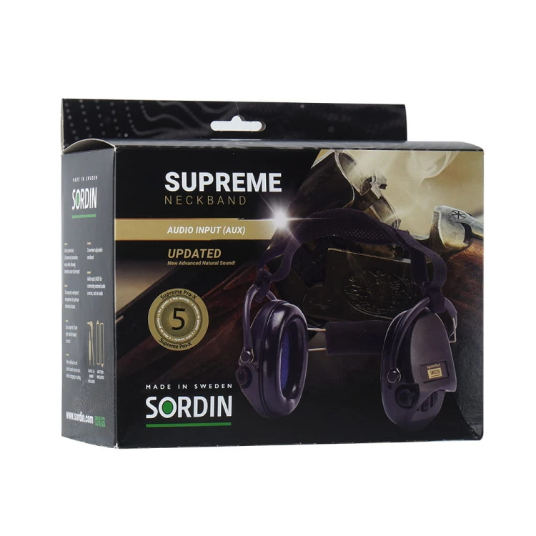 Słuchawki aktywne nakarkowe Sordin Supreme Pro-x