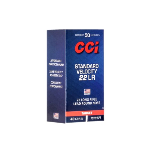 Amunicja CCI Standard Velocity 50gr LRN 22lr