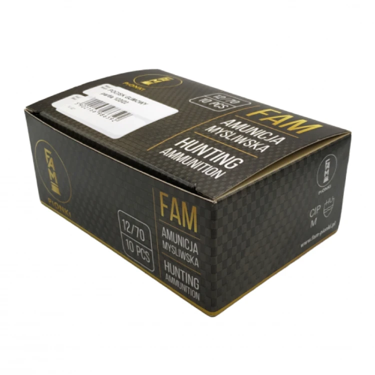 Amunicja 12/70 FAM Pionki pocisk gumowy