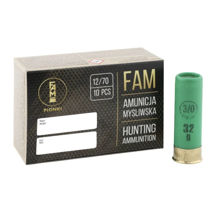 Amunicja 12/70 FAM Pionki ZAT 3/0-4,50 32G