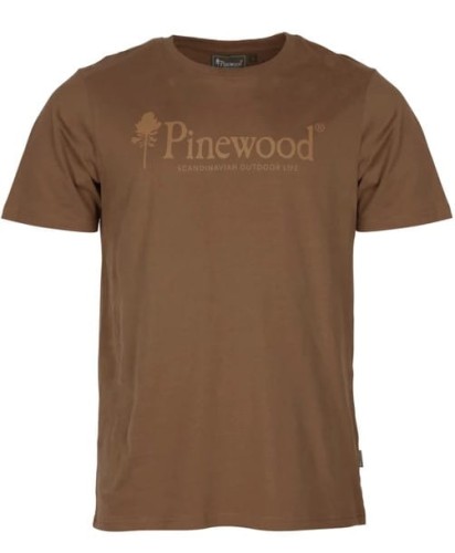 Koszulka Pinewood Outdoor Life 5445 w kolorze Nougat – widok przód