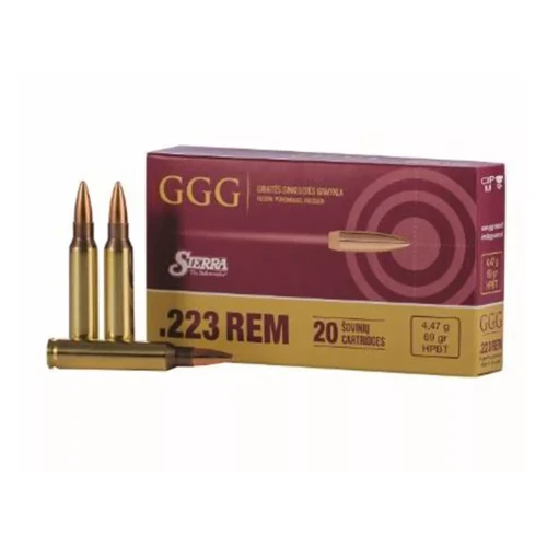 Amunicja GGG 4,47g 69gr HPBT GPR13 Sierra 223Rem