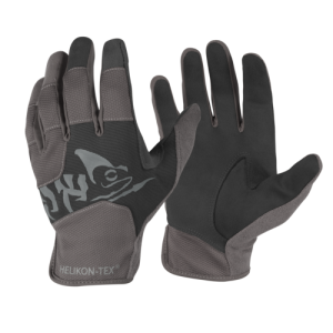 Rękawiczki taktyczne Helikon czarne shadow grey M