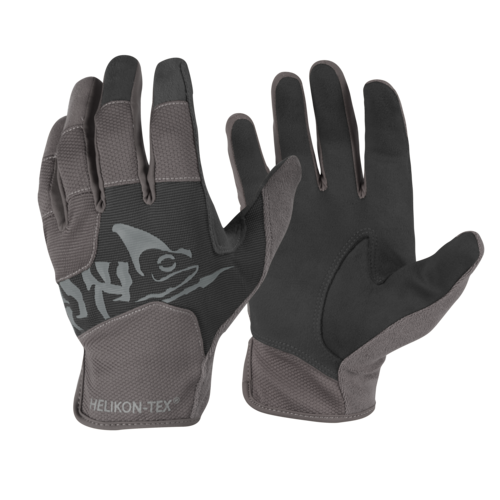 Rękawiczki taktyczne Helikon czarne shadow grey