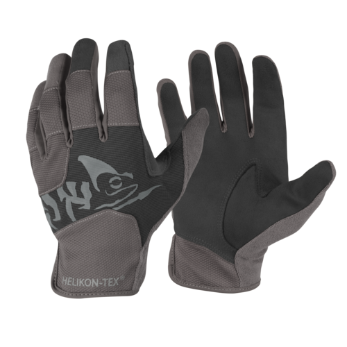 Rękawiczki taktyczne Helikon czarne shadow grey