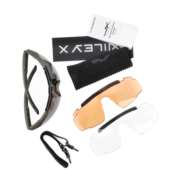 Okulary taktyczne Wiley X Saber Advanced 308G grey