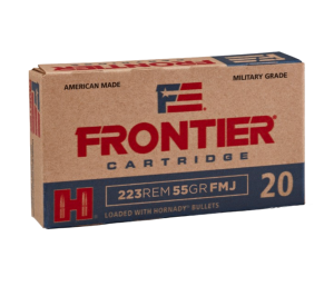 Amunicja Hornady 3,56g 55gr FMJ-BT Frontier 223Rem  1000SZT.