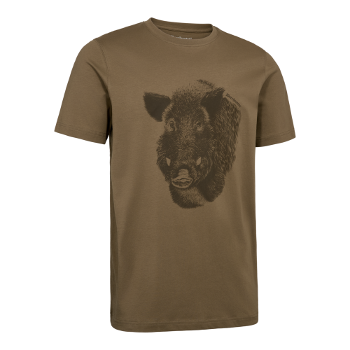 Koszulka deerhunter 8691 Jaxon brązowy 2XL