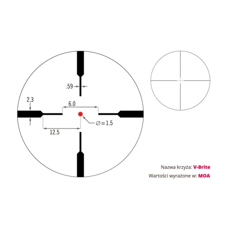 Luneta celownicza Vortex Crossfire II 3-12x56 30MM