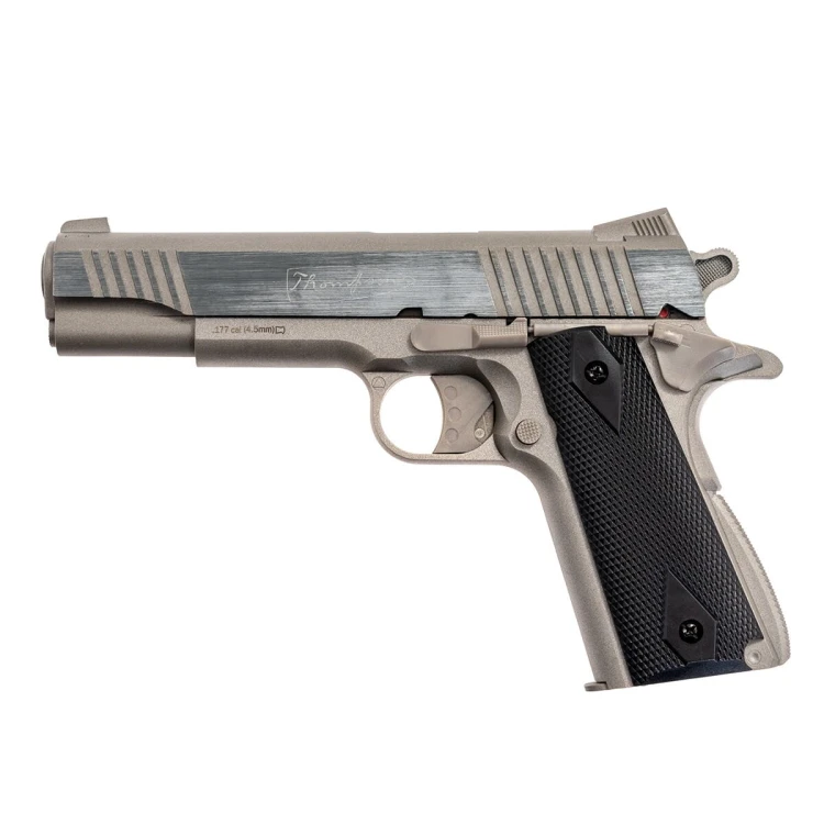 Pistolet Wiatrówka 4,5mm 1911 Thompson Silver