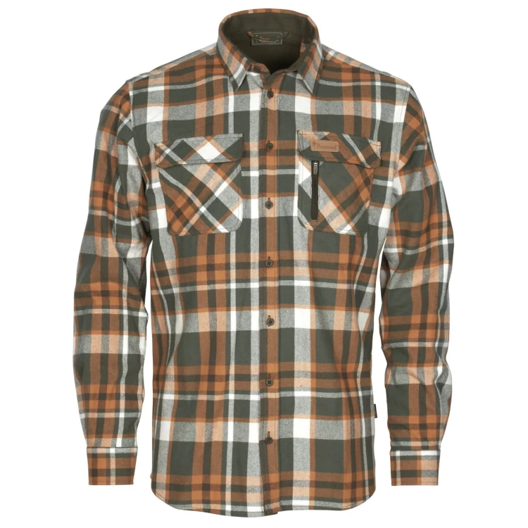 Koszula Pinewood Lappland Flannel 5487 Green Orange L