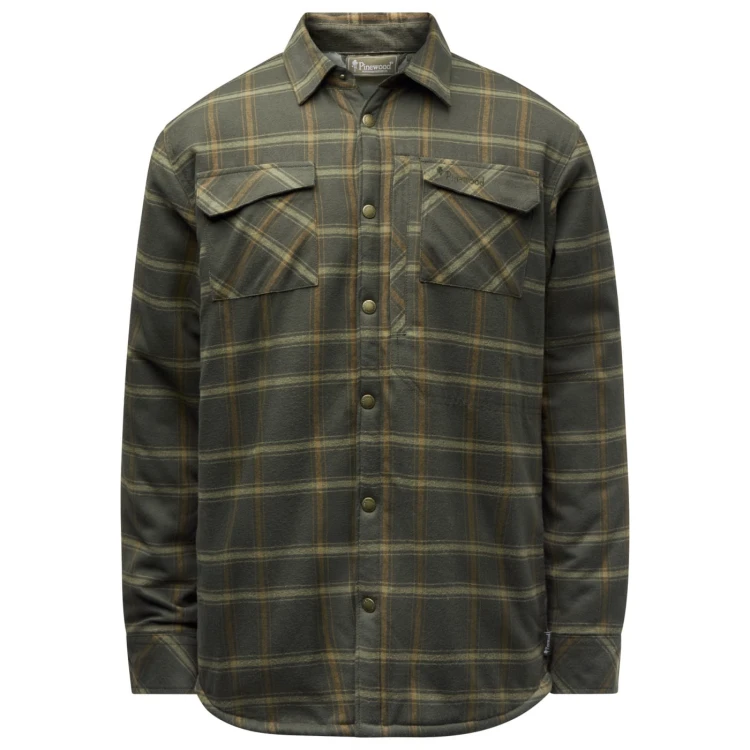 Koszula Pinewood Pile 5367 D.Green/Bronze 3XL