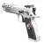 Pistolet Tanfoglio Gold Match chromowany