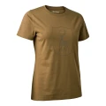 Koszulka damska logo Deerhunter Brązowa 42