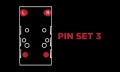 Pin Set 3 Echelon do montażu optyki Shield