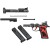 Beretta 92X Performance Carry Optic Dark Red pistolet sportowy 9 mm