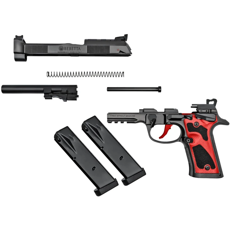 Beretta 92X Performance Carry Optic Dark Red pistolet sportowy 9 mm
