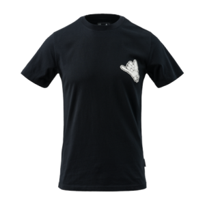 Koszulka bawełniana Direct Action Shaka Czarna S