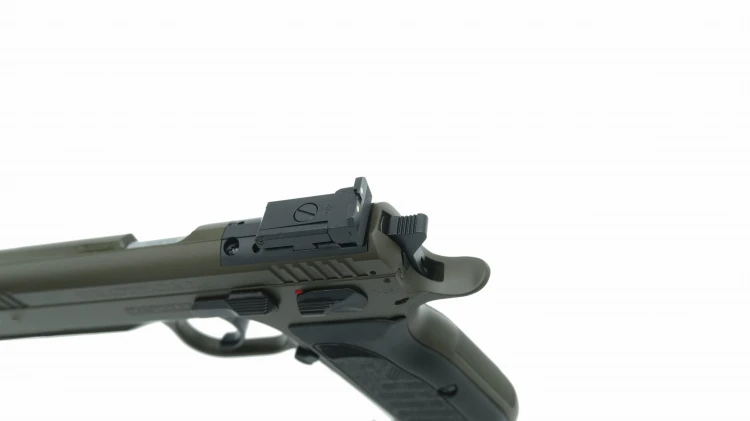 pistolet Tanfoglio Tactical zielony 45 ACP