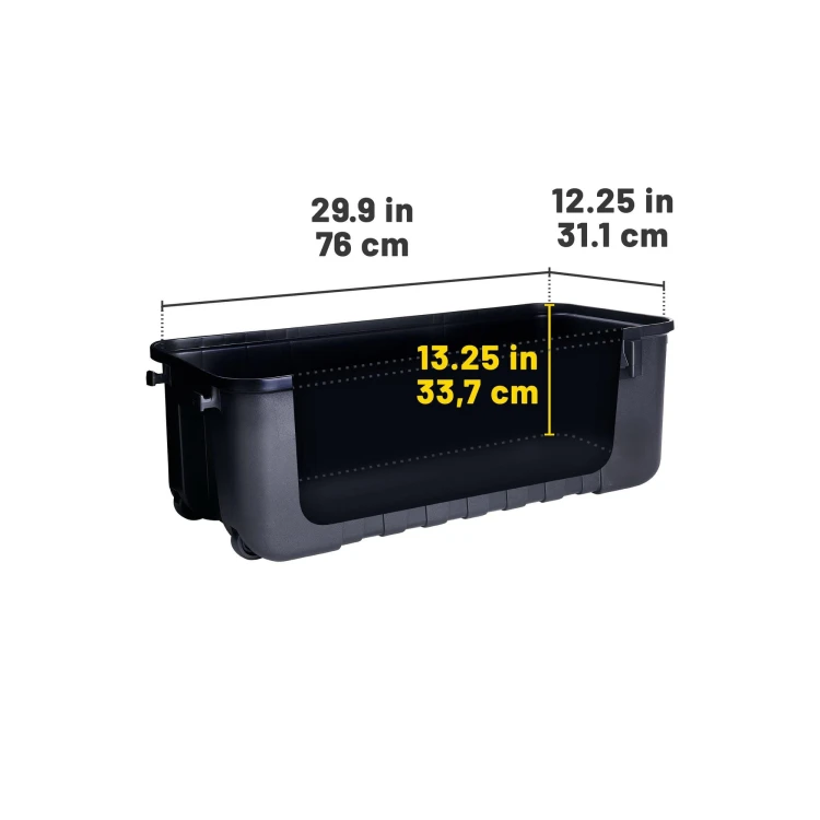 Skrzynia PLANO HINGED Sportsmans Large czarny