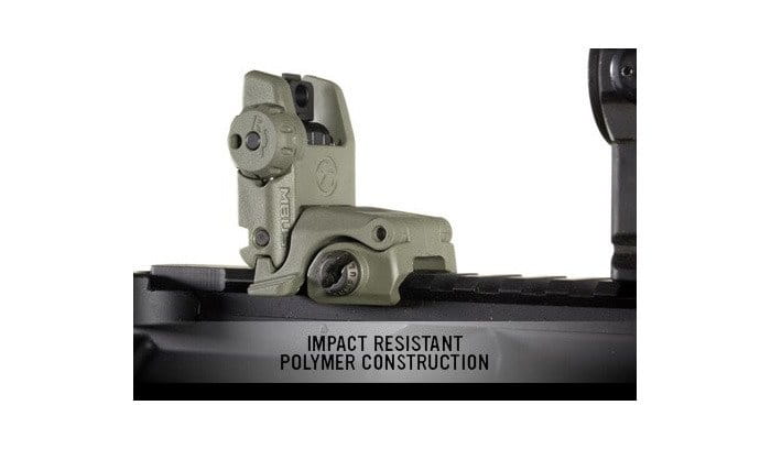 Przeziernik / Szczerbinka składana MBUS Magpul BLK