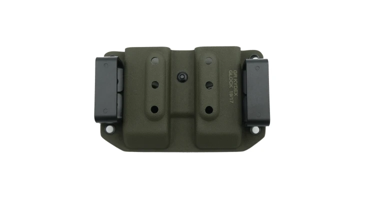 Ładownica pistoletowa GR Kydex podwójna olive drab