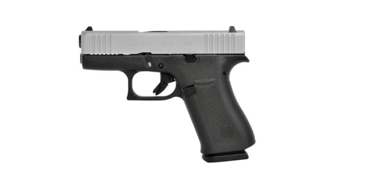 Pistolet Glock 43x Silver 9mm Luger