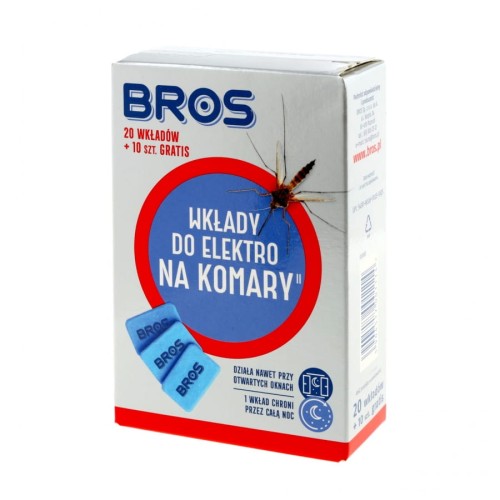 Wkłady Bros do odstraszacza Nitecore 20szt.