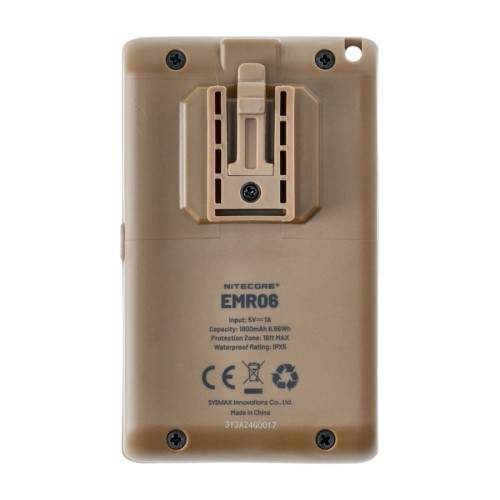 Odstraszacz komarów Nitecore EMR06 piaskowy