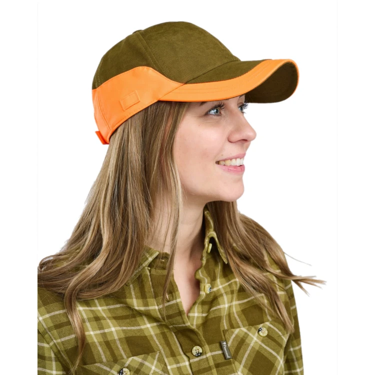 Czapka pinewood Furudal 1183 Olivie Green / Orange