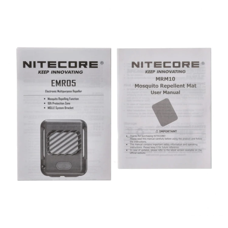 Odstraszacz komarów Nitecore EMR05 czarny