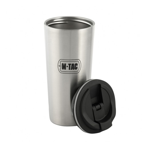 Kubek termiczny M-Tac z zaworem 450ml stal