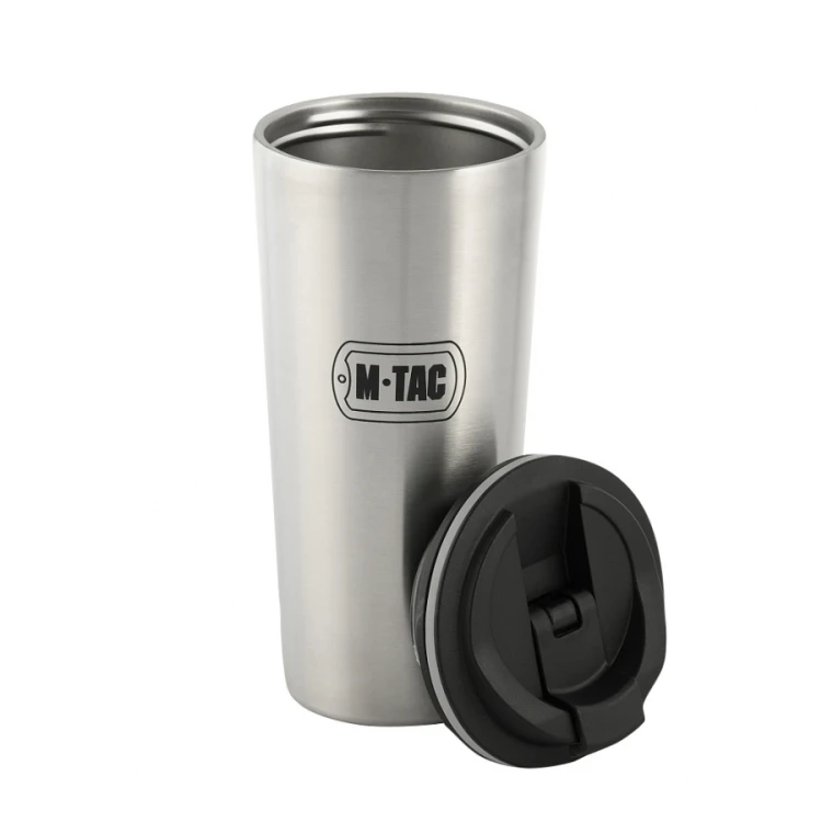 Kubek termiczny M-Tac z zaworem 450ml stal