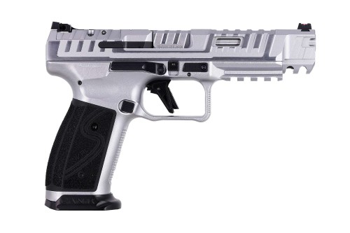 Pistolet Canik TP9 SFx Rival S Chrome 9mm Luger – widok ogólny