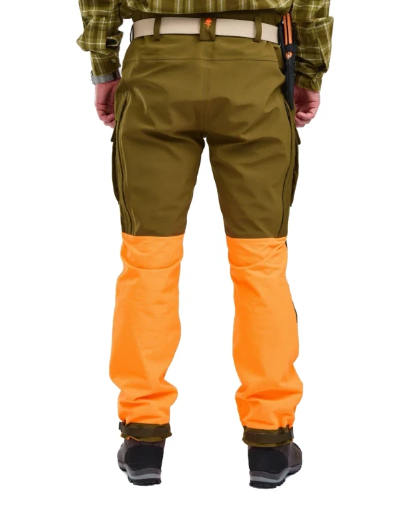 Spodnie pinewood Furudal 5919 Olive Green /Orange C50