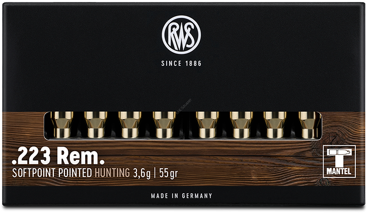 Amunicja RWS 3,6g TMS 223Rem