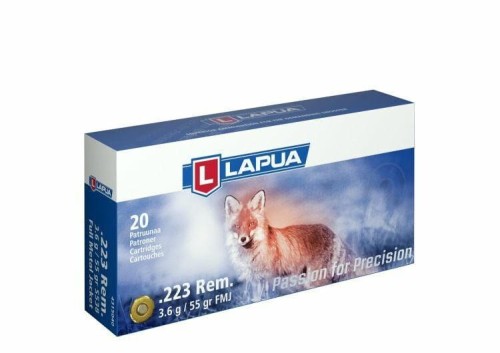 Amunicja Lapua 3,56g 55gr FMJ 223Rem